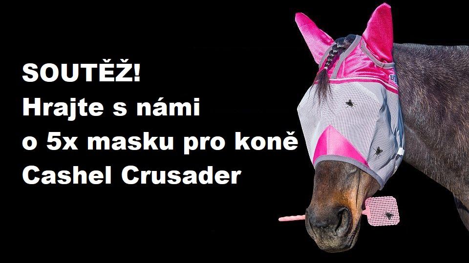 Hrajte s námi o 5x masku Cashel Crusader. Chraňte koně proti hmyzu