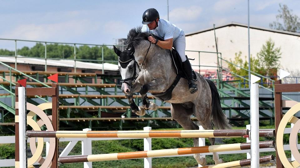 Při opavském KMK zazářil šestiletý Cannor. Na parkuru ho předvedl Žíla