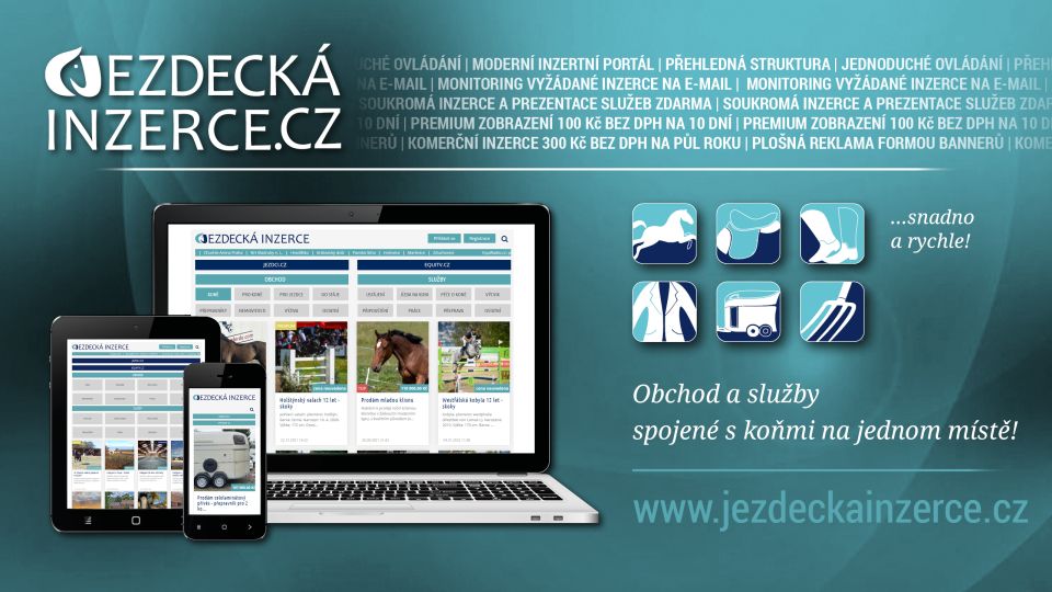 Jezdecká inzerce top10: To byly inzertní hity 19. týdne 2022